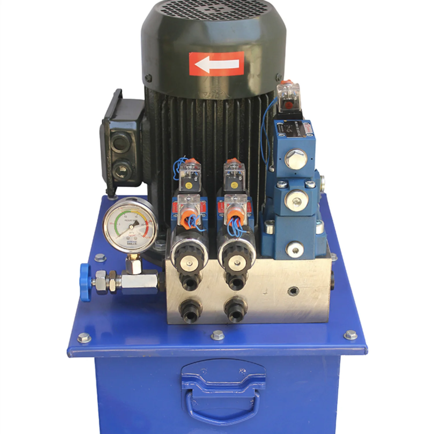 Одноконтурная 380 кВт в нефтяная Гидравлическая насосная станция высокого