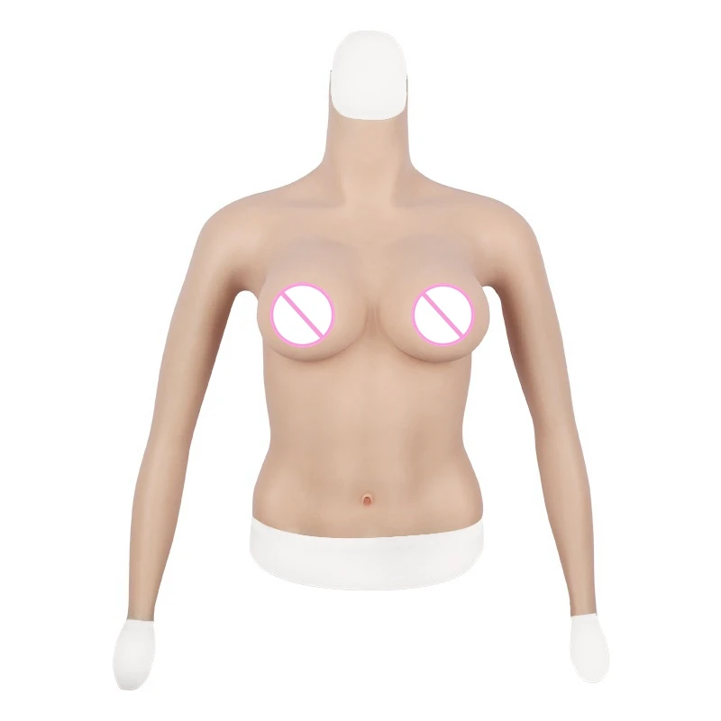 

Полутело D-чашка искусственные груди реалистичные силиконовые формы груди с рукояткой Трансвестит рейд королева 4 г