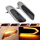 1 пара динамический Светодиодный Боковой габаритный повторитель сигнала поворота лампа последовательный мигалка Подходит для BMW MINI COOPER F55 F56 F57 2011-2020