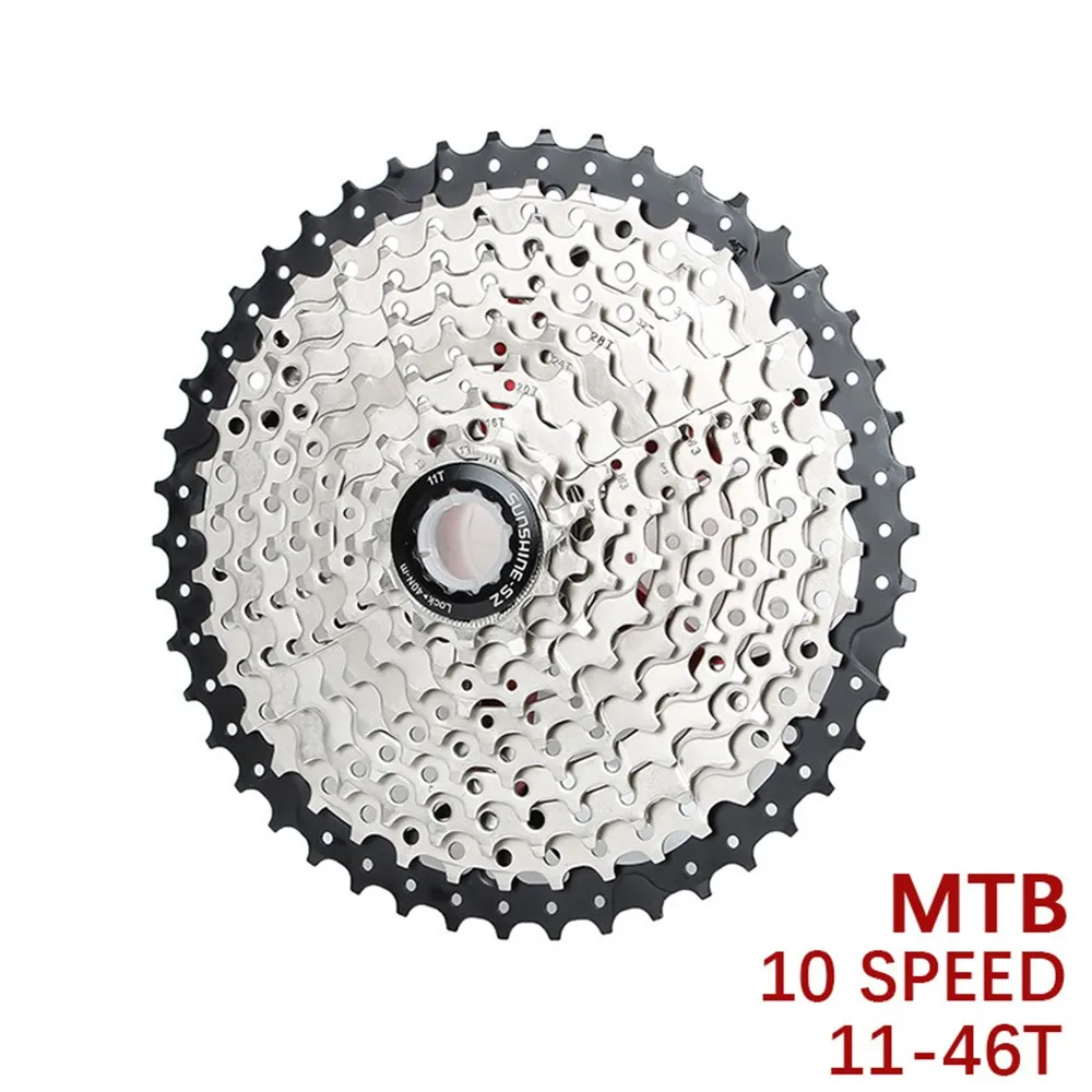 

Bicycle HG Flywheel 10-Speed 11-46T Cassette 20/30 Speed Mountain Bike Freewheel DEORE M6000 M590 Cycling Sprocket Spare Parts