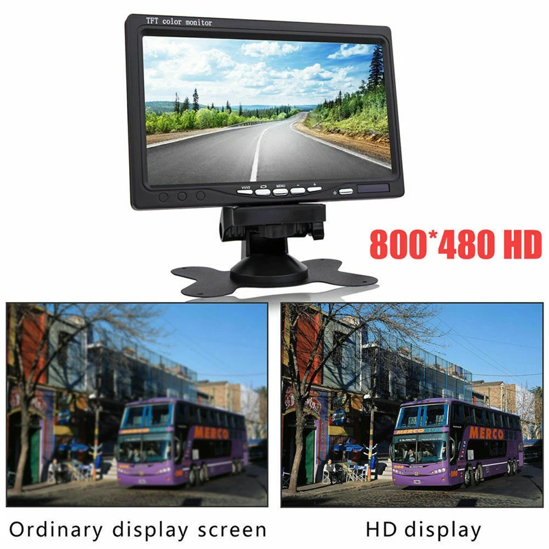 YuanTing HD ЖК-монитор с двойным раздельным экраном 7 '' ЖК-дисплей для домашней