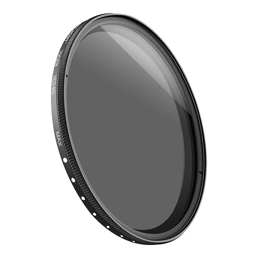 

K&F Concept Glass slim Filter Variable Neutral Density Adjustable ND 2-400 49/52/55/58/62/67/77/82mm fader DSLR