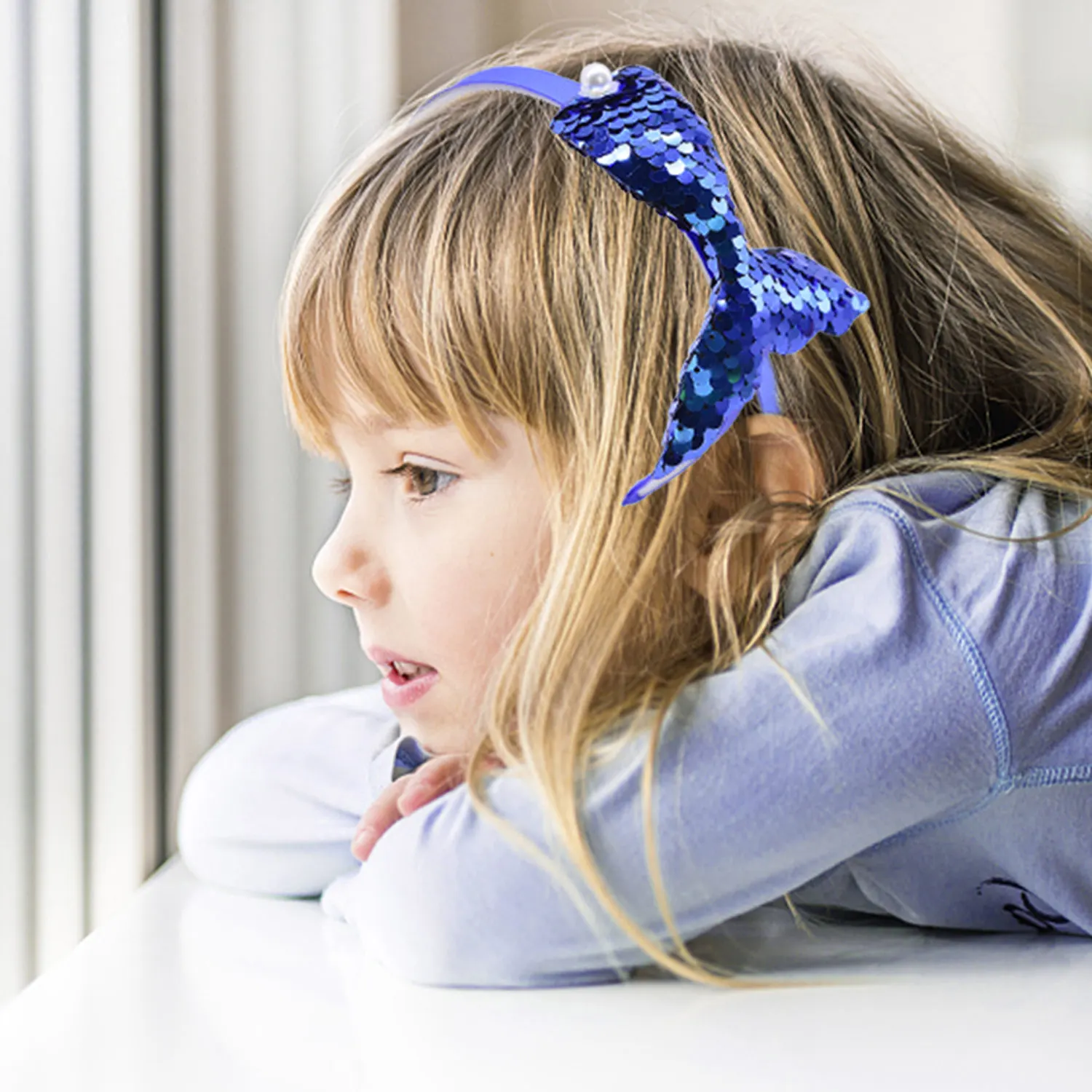 7 шт. комплект для ролевых игр платье русалки ожерелье браслет кольцо серьги