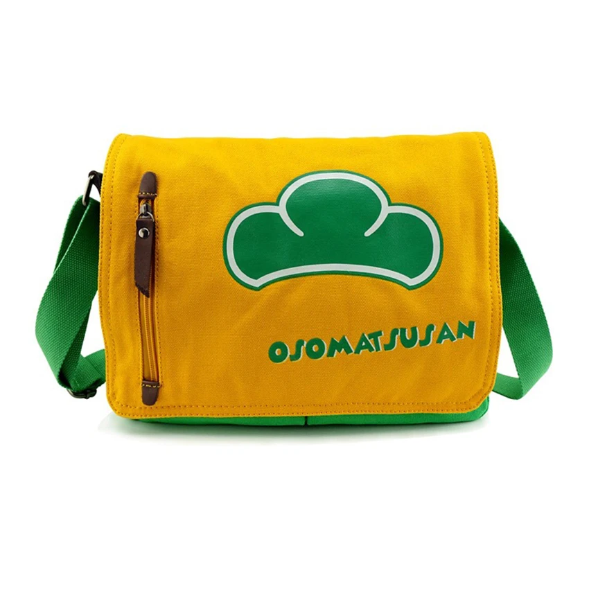 Сумка Osomatsu-kun для косплея Osomatsu Karamatsu Ichimatsu Jyushimatsu с принтом на одно плечо сумка