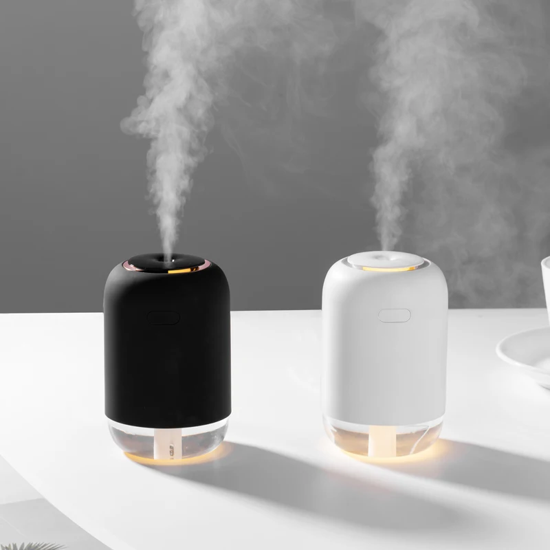 200ML Home Air Humidifier Best Gift for Birthday LED Light Fogger Aroma Water Soluble Oil Diffuser Mist Maker Car | Бытовая техника