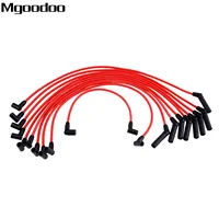 Mgoodoo 10cs/lot Spark Plug Ignition Wire Cable Set M12259R301 Fittment For FORD MUSTANG F-150 5.0L 5.8L V8 SBF 302W 302 WINDSOR