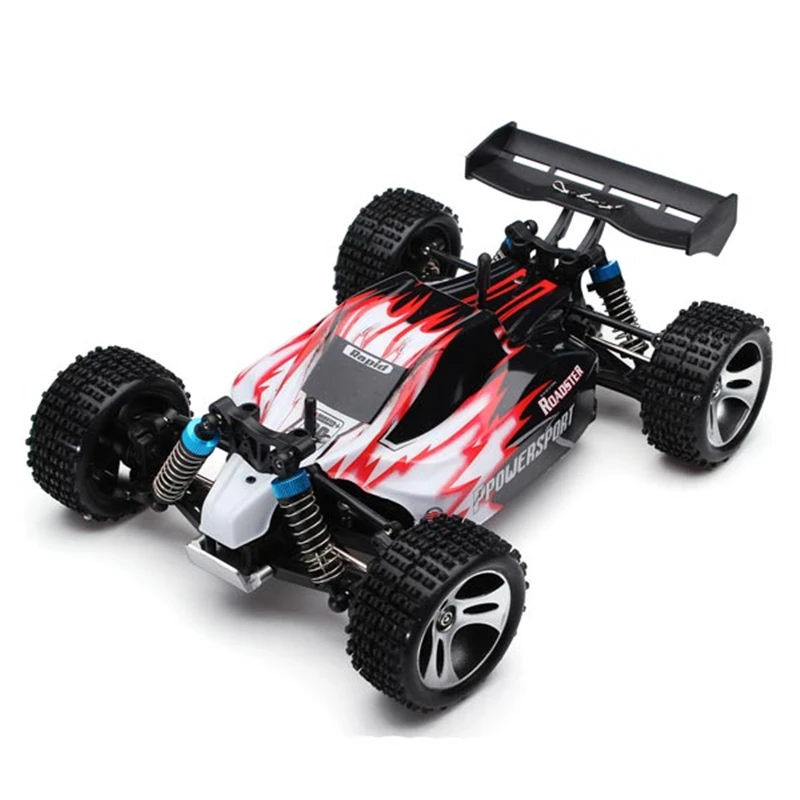 Радиоуправляемый автомобиль 1:18 Wltoys A959 2 4 ГГц 4WD 50 км/ч пульт дистанционного