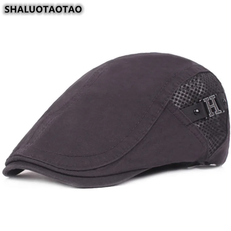 

SHALUOTAOTAO Beret For Women New Autumn Fashion Cotton Berets For Men Adjustable Size Personality Snapback Leisure Cap Unisex
