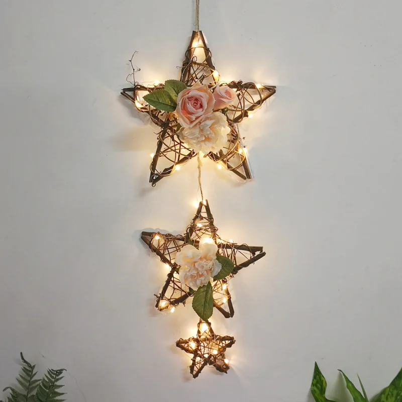 1 шт. плетеная настенная Подвеска для домашнего декора сделай сам ротанговая