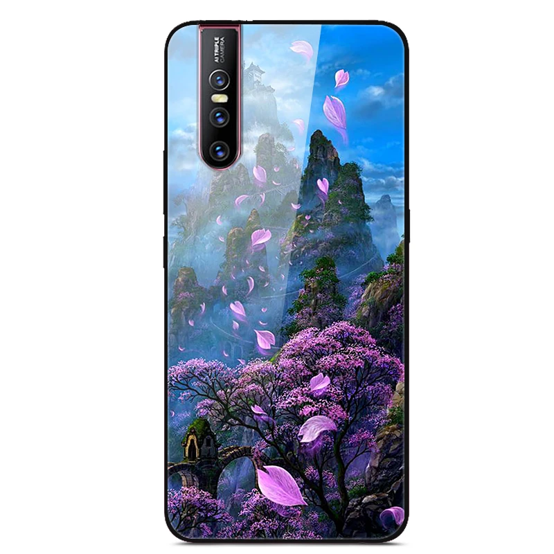 Чехол для телефона Xiaomi Redmi 5 6 7 6a 7a Роскошный чехол из закаленного стекла с мягким силиконовым краем для Redmi 8A 6 7 6A