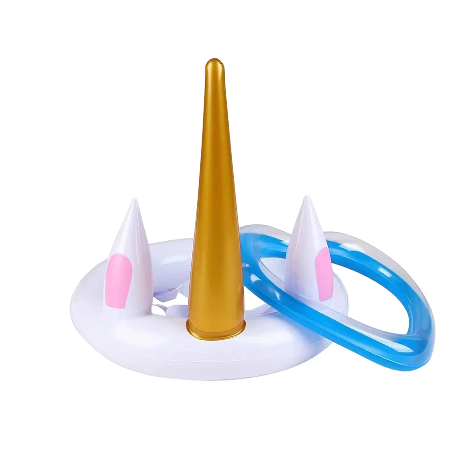 

Детские игрушки для воды, бросающая Зажимная игрушка, надувной обруч, кольцо для бросания, бассейн, забавные плоты, Пляжная игра для детей и ...