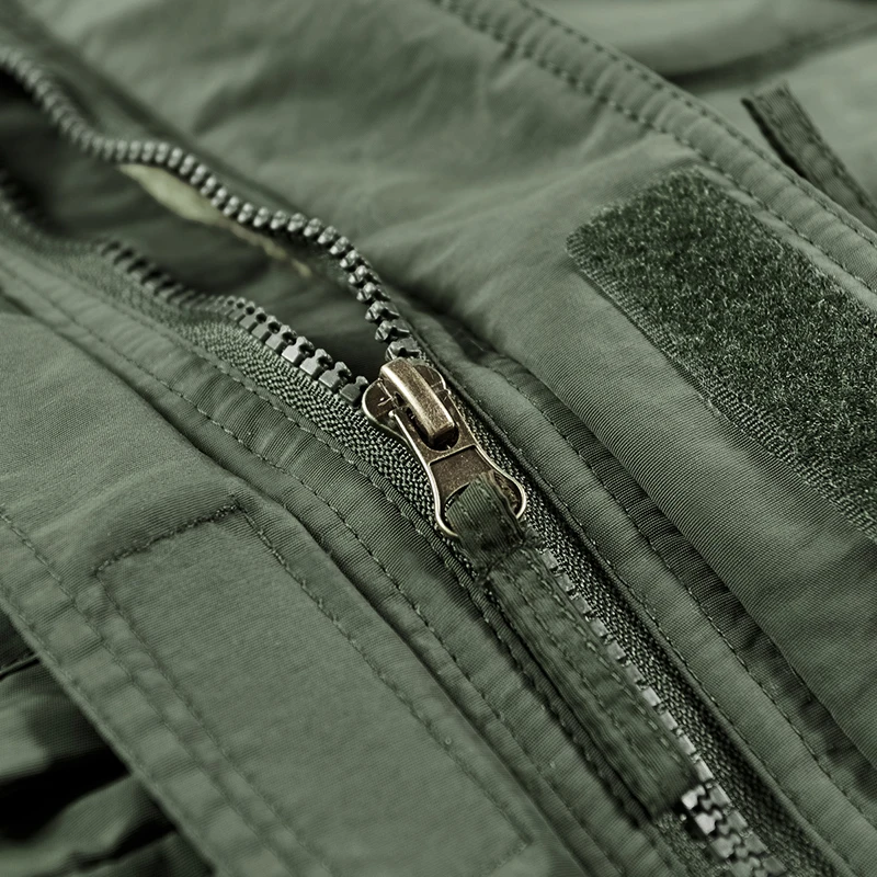 Плюшевое осенне-зимнее пальто Мужская Военная уличная куртка для отдыха в стиле