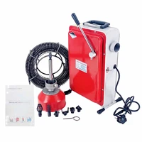 automatic dredge machine gq 100 electric pipe dredging sewer tools professional clear toilet blockage drain cleaning machine
