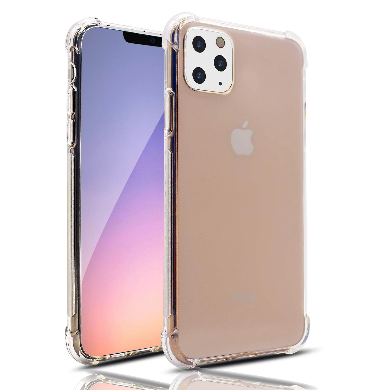 Прозрачный Силиконовый противоударный чехол для iPhone 11 Pro Max 7 8 6 6s Plus 5 5S SE X XS XR