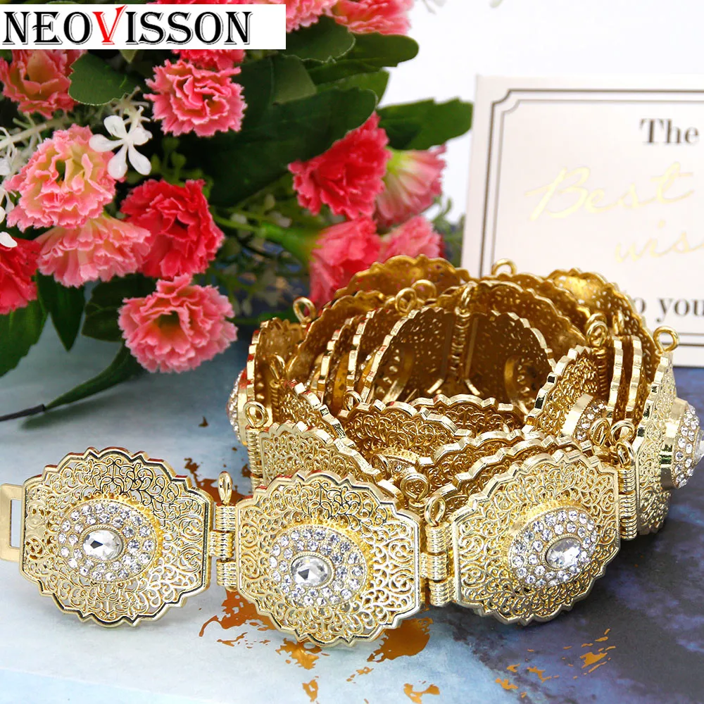 NEOVISSON Morocco Caftan пояс для знаменитых женщин Золотой Серебряный цвет тонкая металлическая цепочка на талии этнические Свадебные украшения для тела дубайские халаты
