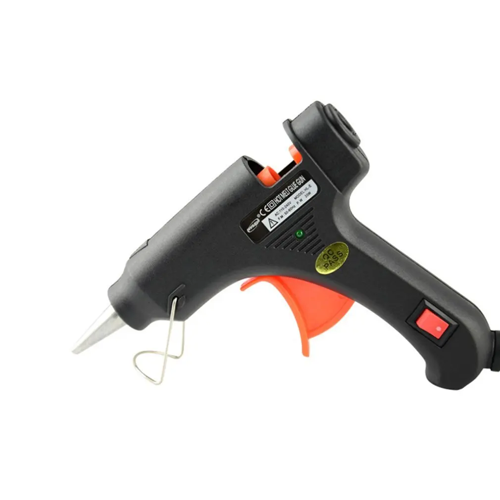 20W Hot Melt Glue Gun E Diy Thermo Electric Silicone Heat Temperature Tool British Gauge | Инструменты