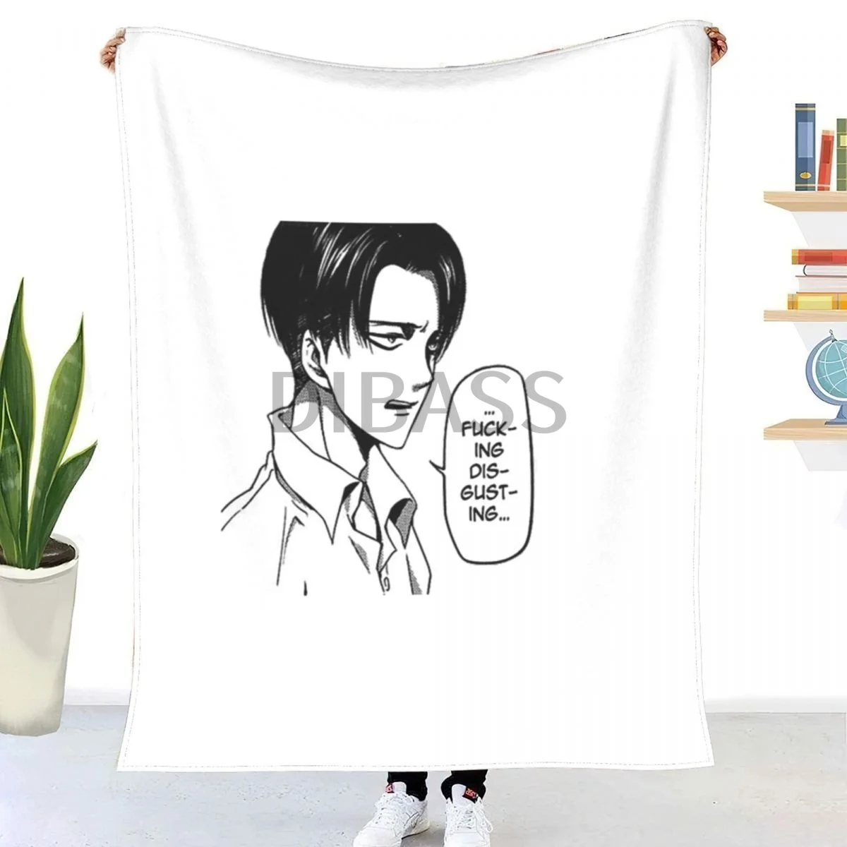 

Anime Meme Throw Blanket 3D Printed Flannel Throw Blankets