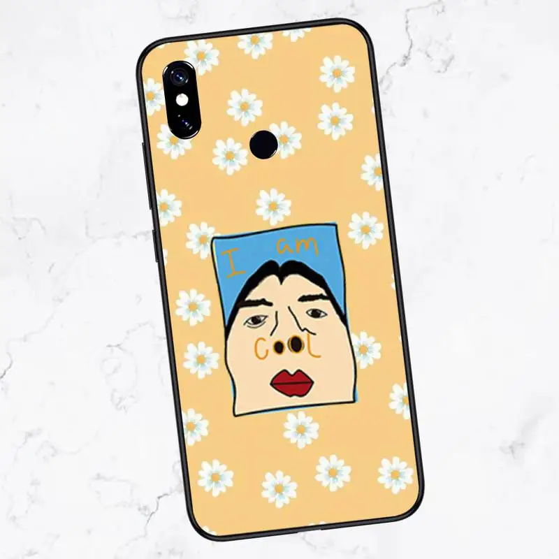 

cute cartoon I am cool Phone Case For Xiaomi Redmi 7 8 9t a3Pro 9se k20 mi8 max3 lite 9 note 9s 10 pro