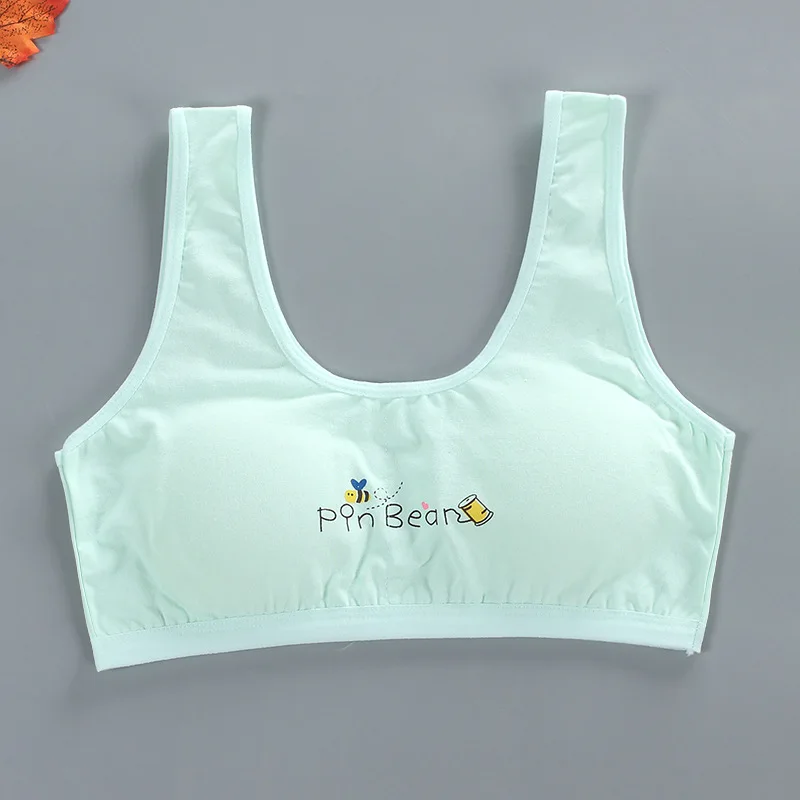 

Girls bra development period vest type cotton junior high school students breathable girls tube top underwear sport bra
