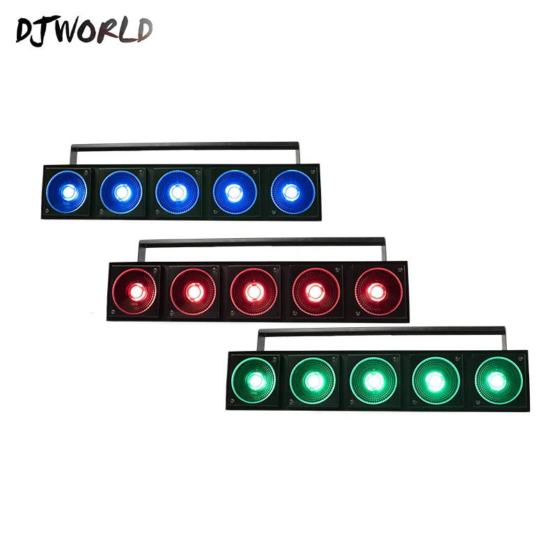 Djworld светодиодный 5x30 Вт RGB Матрица DMX512 сценический теплый белый COB эффект