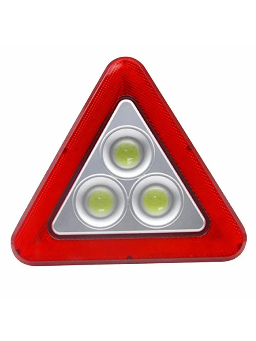

Перезаряжаемый светодиодный аварийсветильник сигнальный треугольный предупредительный знак, 4 режима, батарея 19 см для обеспечения безопа...