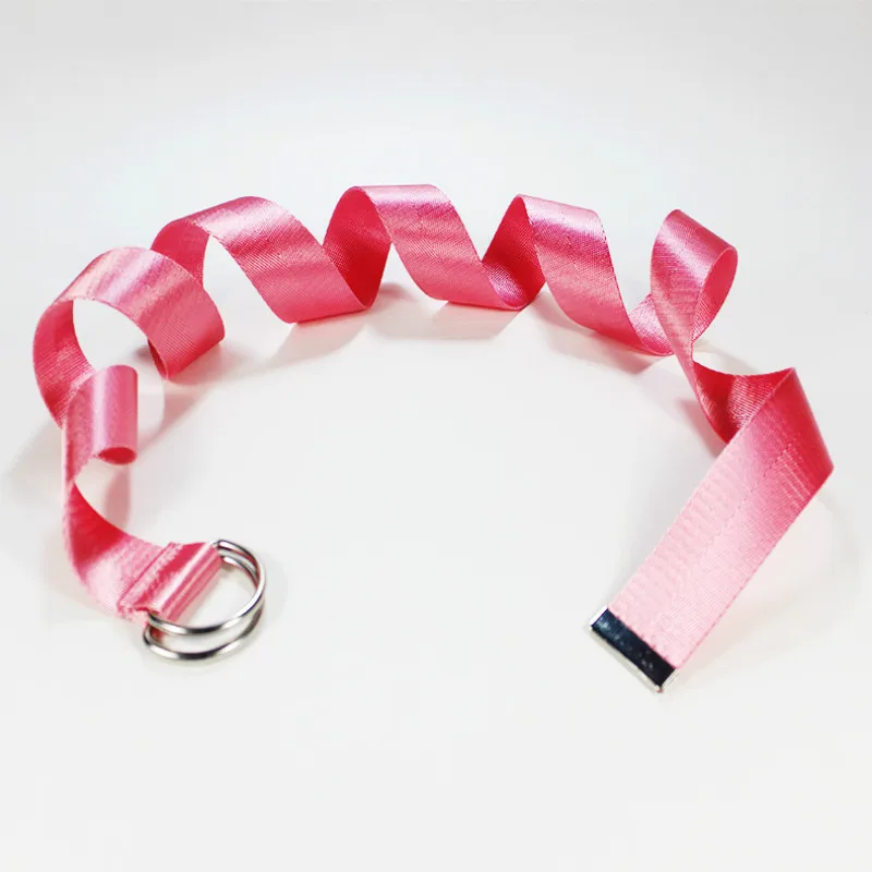 Женский и мужской ремень из нейлона Широкий Простой однотонный ткани с