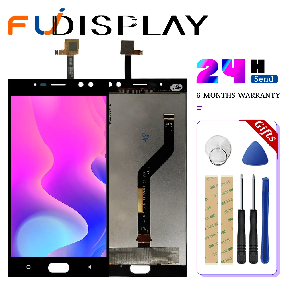 5 'для Oukitel K3 ЖК дисплей + кодирующий преобразователь сенсорного экрана в сборе