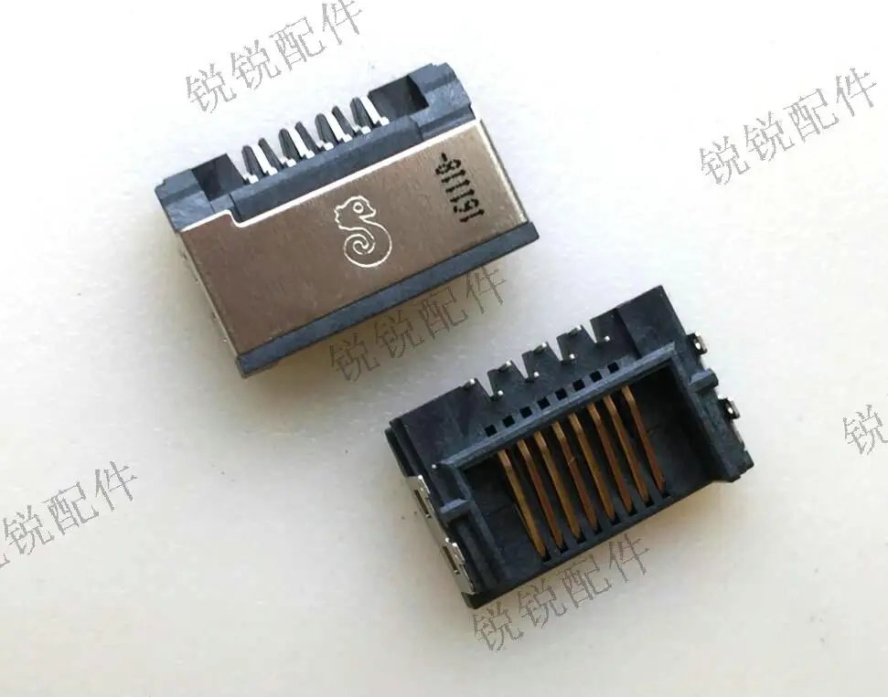 

Для разъема 8p 8c RJ45, полукороткие полурозетки сетевого интерфейса