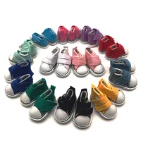 30pairs hot sale bjd doll shoes 5cm canvas shoes for doll