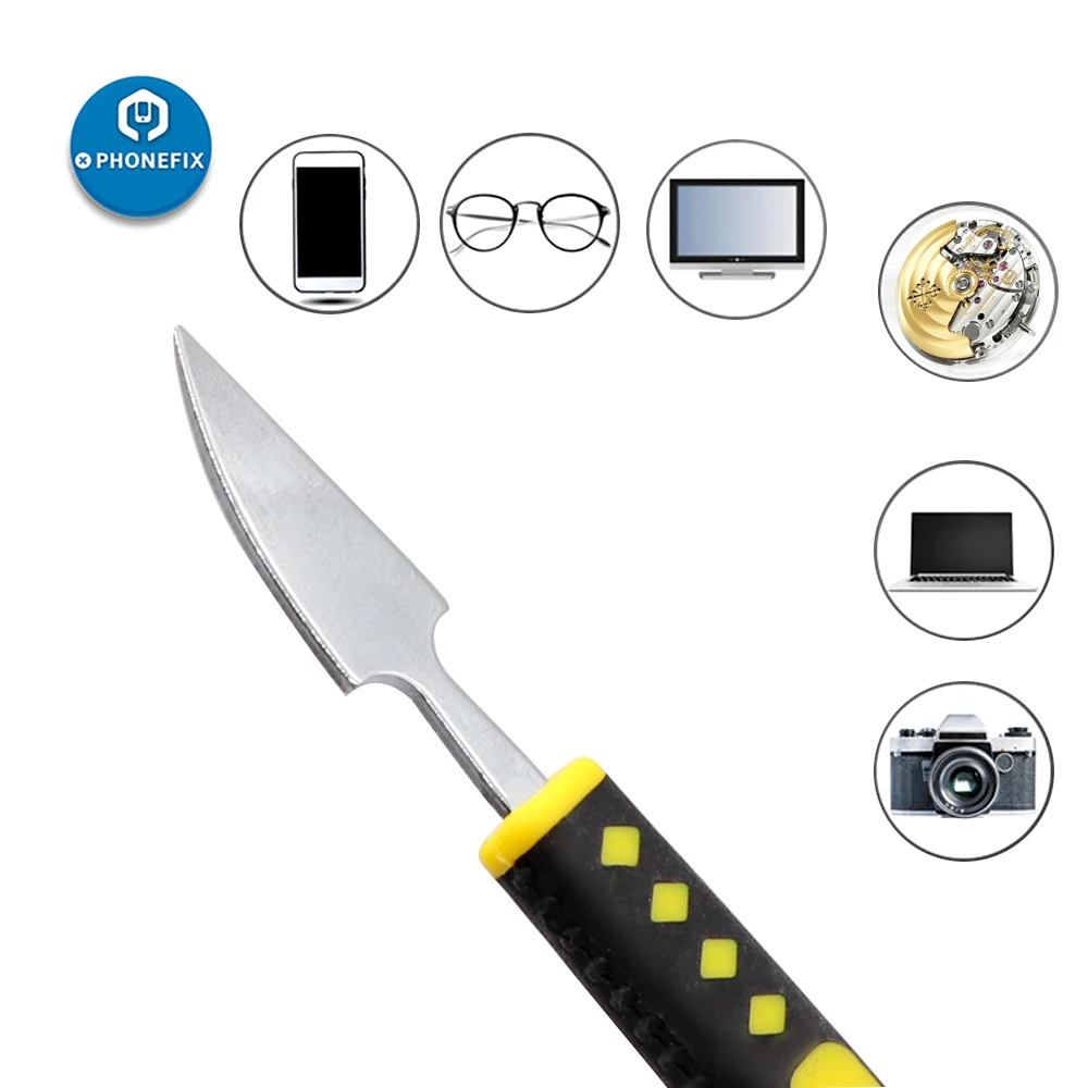 6 в 1 мобильный телефон открывающийся скребок набор с двойными концами