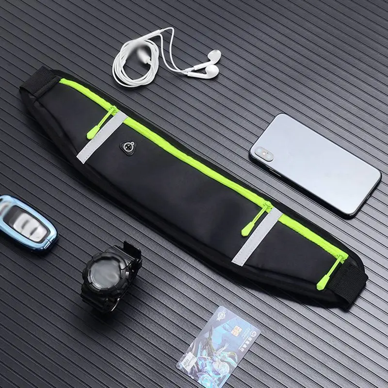 

Men Women Running Waist Bag Sport Pack Cycling Bag Belt Fanny Chest Pouch Outdoor Travel Racing Hiking Gym Fitness Purse