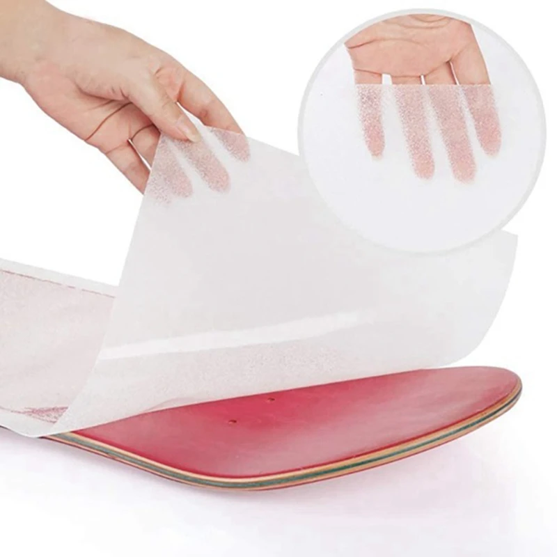 9inch X 33inch Clear Skateboard Sandpaper 2 Pack Bubble Free Waterproof Scooter Grip Tape Longboard Griptape | Спорт и развлечения