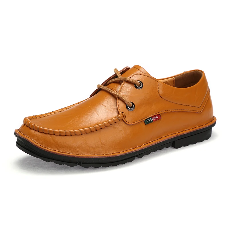 

British Style Trendy Quality Men Shoes Fashion Handmade Male Footwear Leather Casual Shoes for Men Brand Comfort Designers Shoes