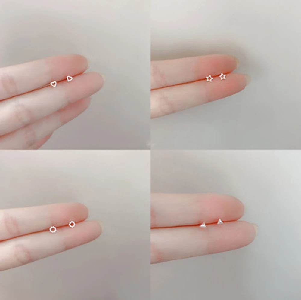 

Женские серьги-невидимки из серебра 925 пробы, 1 пара