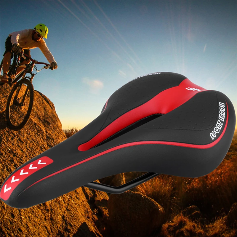 

Mountain Road Bike Seat Gel Bicycle Saddle Comfortable Soft Breathable Cushion for Men Women MTB Bike Folding Bike Sports