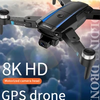 sharefunbay 2021 s18 drone 4k 8k hd dual camera 5g wifi gps professional aerial photography rc quadcopters dron toy