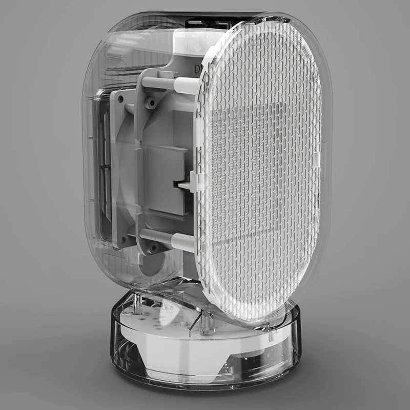 

Youpin Yunmi Electric Heater Mini Fan Heater Desktop Hot/Cold Wind Model Portable Desktop Warmer Machine Winter Home Office
