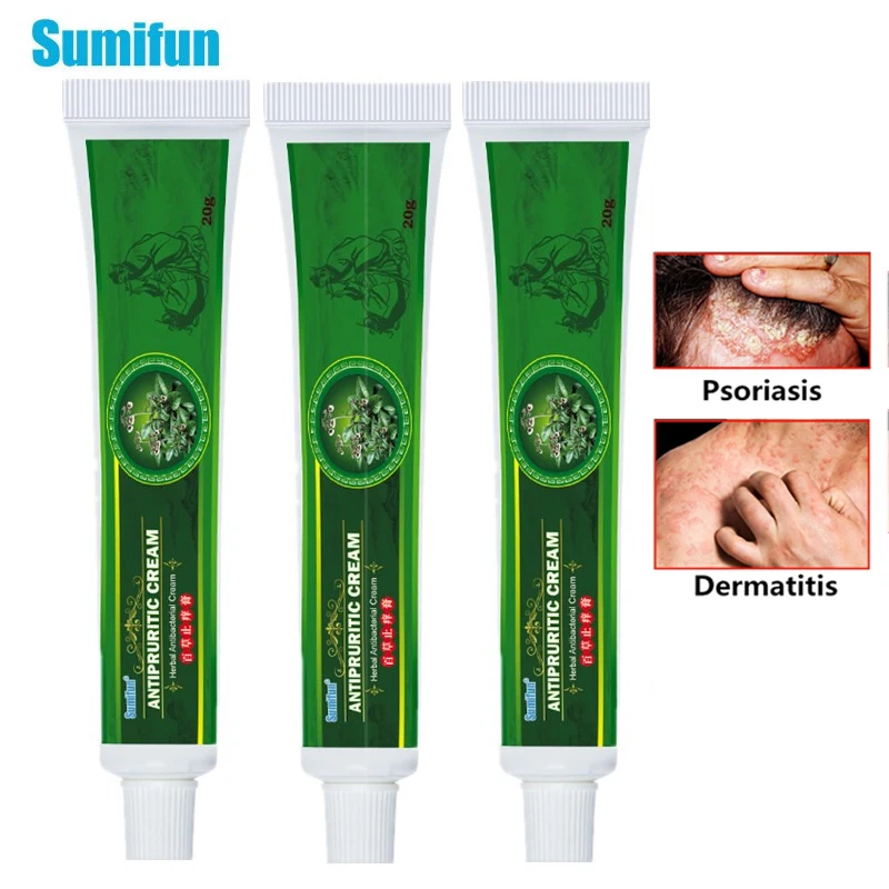 Антибактериальная мазь для лечения экземы 2 шт. крем против зуда псориаз дерматит