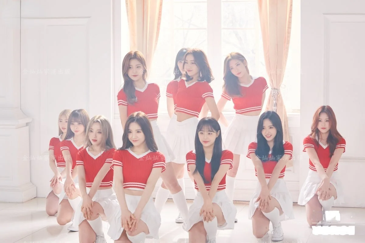 

Комплект из 2 предметов для девушек, Корейская группа джазовых танцев, тонкие короткие топы, костюмы чарлидинга, Женская мини-юбка плиссиров...