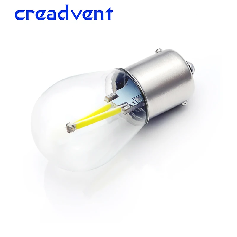 Новейшая модель; P21W LED ba15s 1156 со светодиодными нитями на чип света автомобиля S25 авто автомобиля заднего хода Поворотная сигнальная лампа DRL Белый 12v 24v