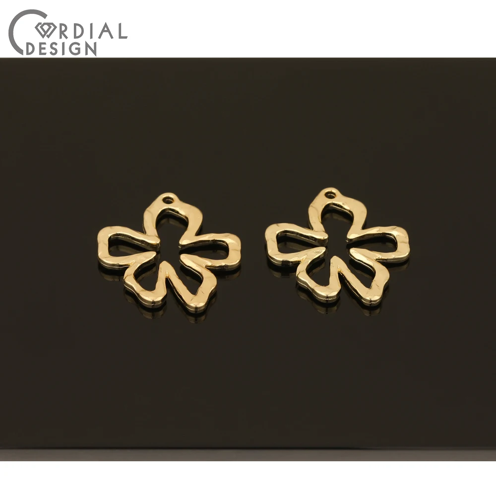 

Cordial Design 100Pcs 21*24MM Jewelry Accessories/Earring Pendant/Flower Shape/DIY Charms/Jewelry Findings Components/Hand Made