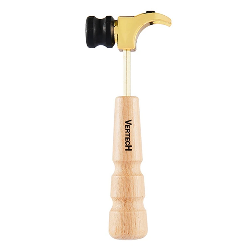 

VERTECHNK Guitar Repair Hammer Mallet Detachable Replaceable Installing Tool for Guitar Bass Ukelele Mandolin