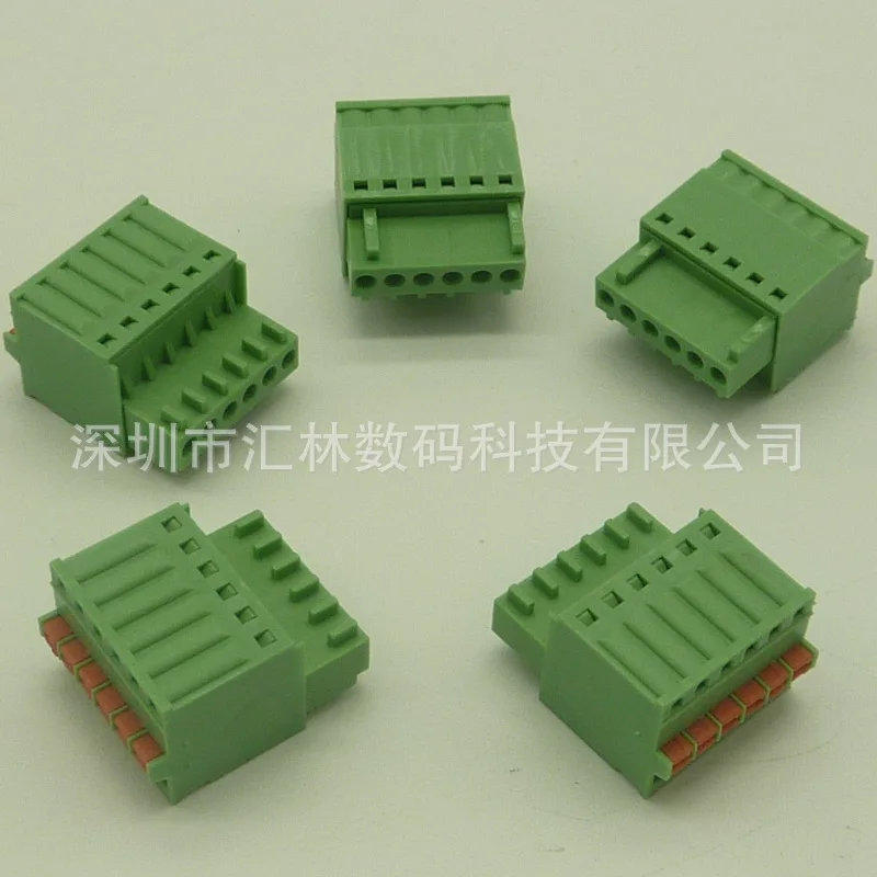 

WF73H-2.5mm spring type nut-free small size pluggable terminal block