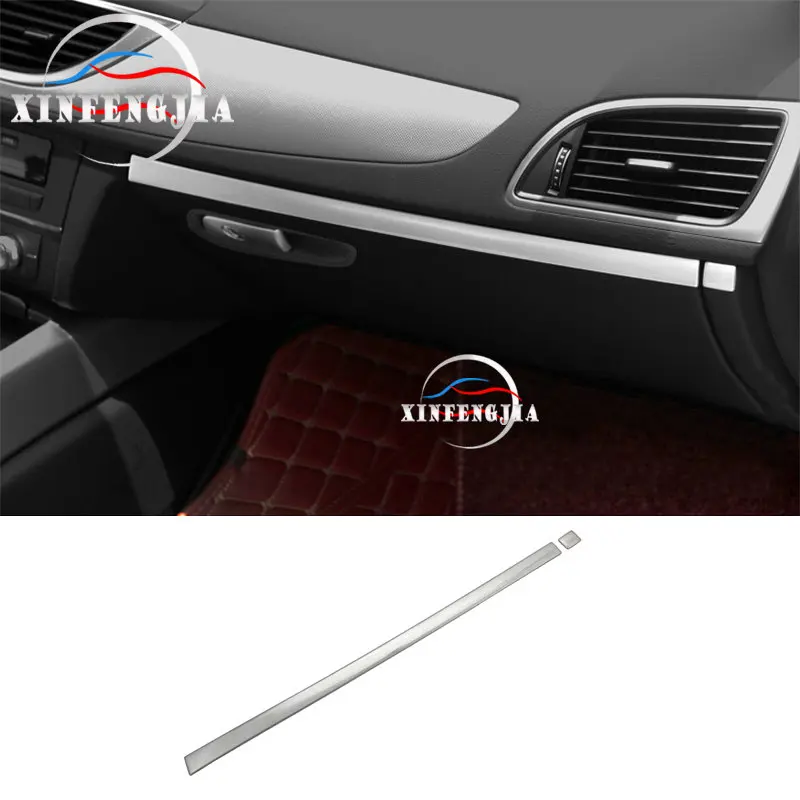 

Для Audi A6 C7 12-2017 2 шт. нержавеющая коробочка для хранения декоративная крышка отделка