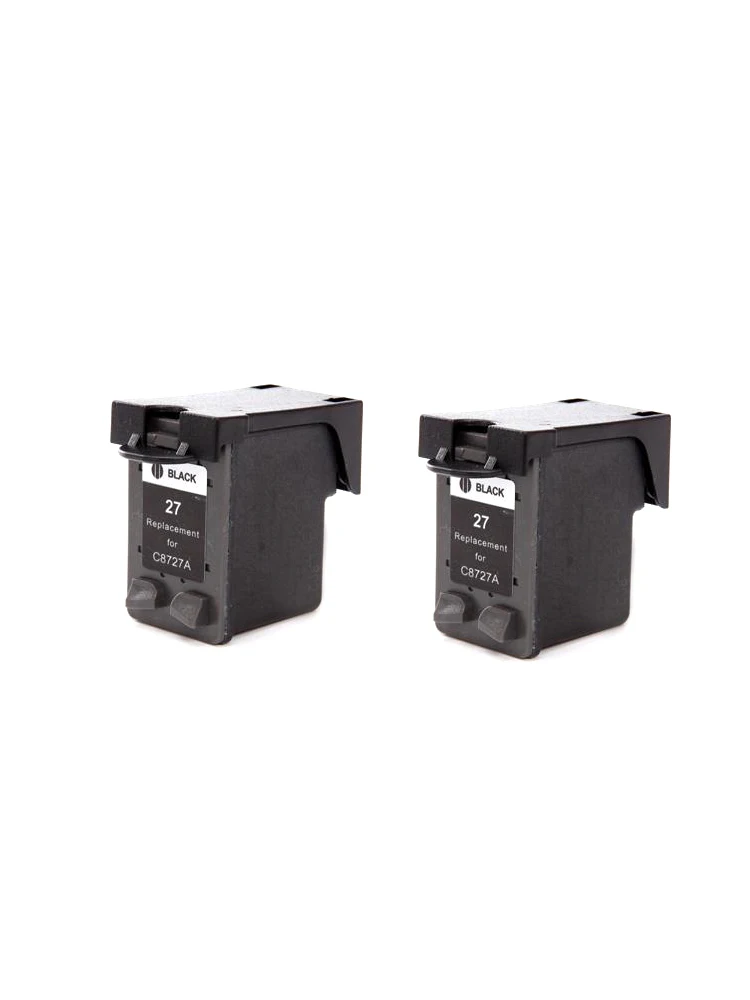 2x совместимый с чернильным картриджем hp27 C8727A для 27 Deskjet 3420 3520 3550 3650 3740 3745 3840 3843