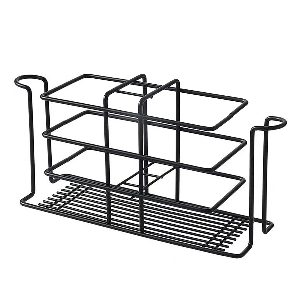 

Bathroom Accessories Organizer Commodity Shelf Kitchen Organzer Cup Holder No Drilling Multifunction Durable Toothbrush Rack