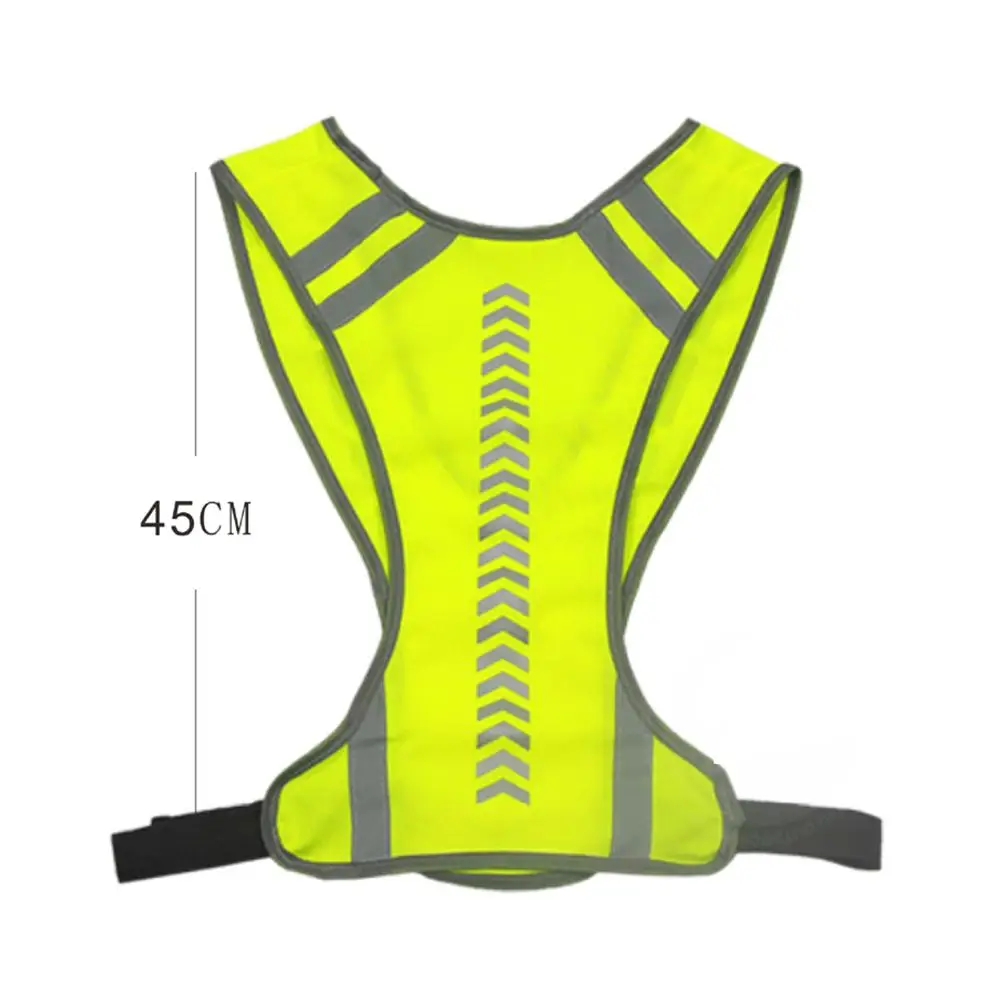 

Reflective Safety Vest High Visibility Night Riding Running Vest Outdoor Sports Accessories Safety Vest Night Sports Waistcoat