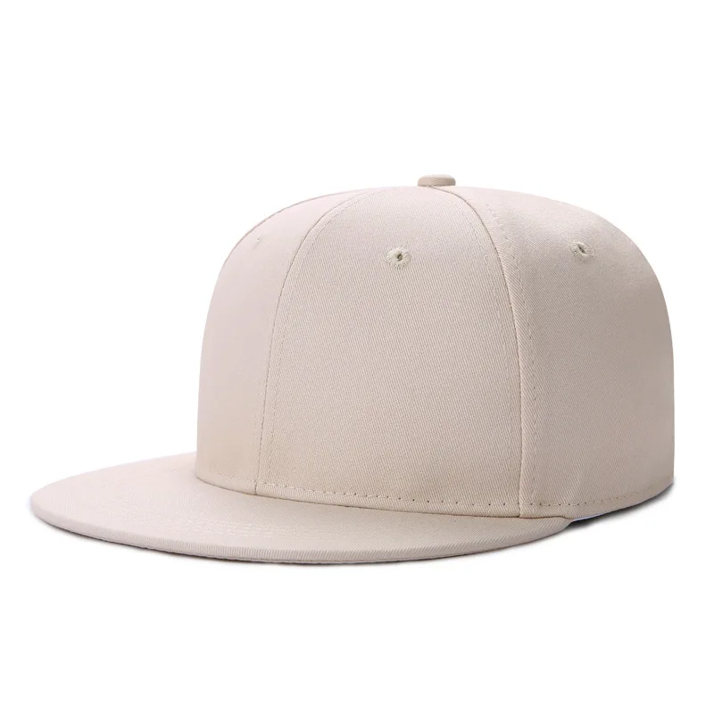 Beige Бренд XaYbZc хип-хоп шапки для мужчин и женщин бейсболки Snapback сплошной цвет хлопок кость Европейский стиль классический модный тренд - Цвет: Beige
