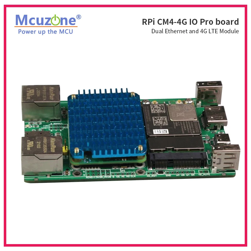 Online Raspberry Pi CM4-4G IO Pro Bord Dual Ethernet Und 4G LTE Modul HUAWEIME909S 821a V2/821ap V2/120p V2 EG25-G CAT4 HDMI