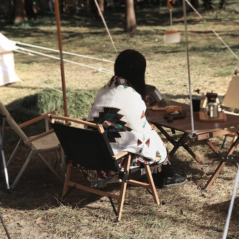 저렴한 보헤미안 피크닉 담요 목도리 빈티지 인도 기하학 패턴 피크닉 매트 모이스처 방지 패드 캠핑 순수 코튼 그라운드 천